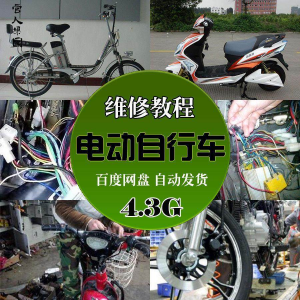 图片[1]-精品电动车维修技术自学视频教程电瓶修复技巧自学视频教程教学-淘宝虚拟仓